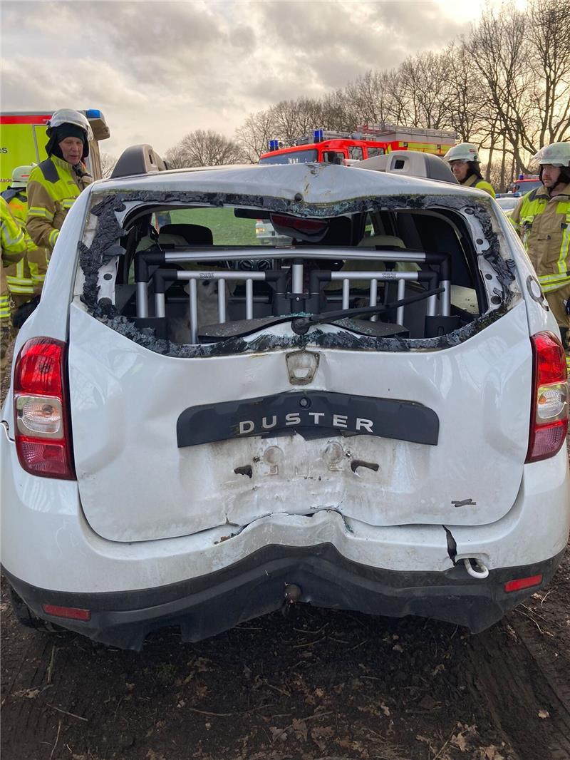 Wilde Autofahrt in Stade endet im Elbe Klinikum