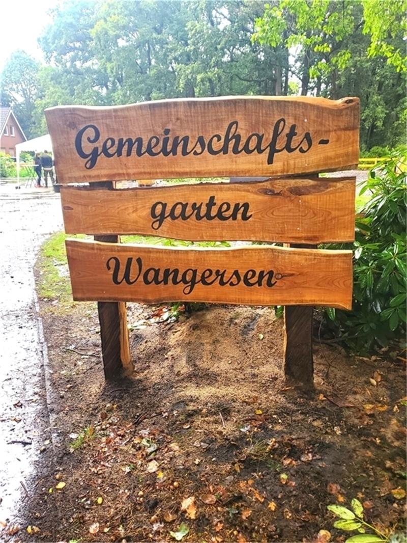 Wangersen hat jetzt einen Gemeinschaftsgarten