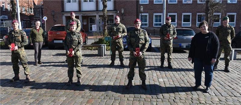 Ukraine-Krieg: Soldaten beenden ihren Corona-Einsatz im Landkreis Stade vorzeitig