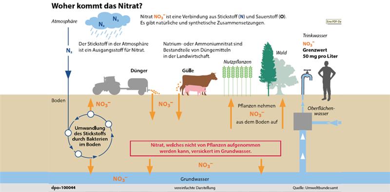 Faktencheck: Warum Bauern und Politik über Nitrat streiten