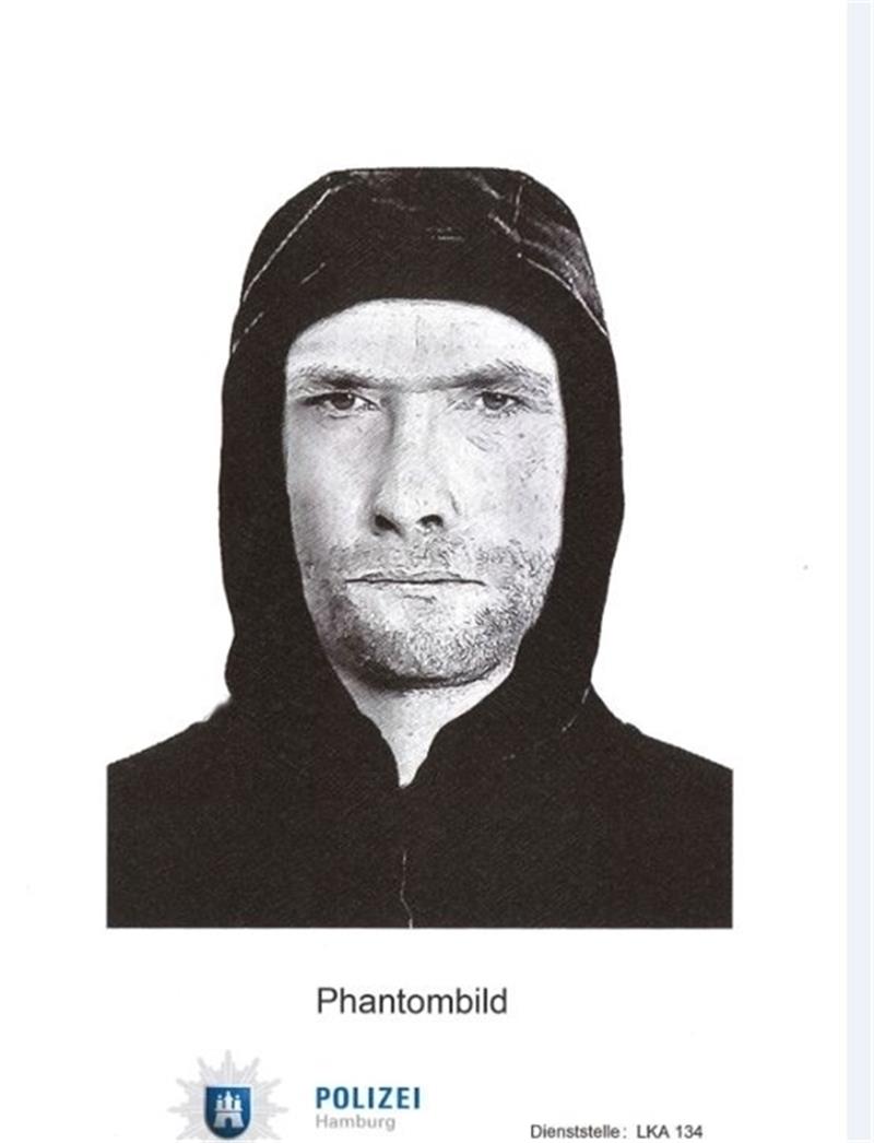 Hamburg: Fahndung nach Räuber mit Phantombild