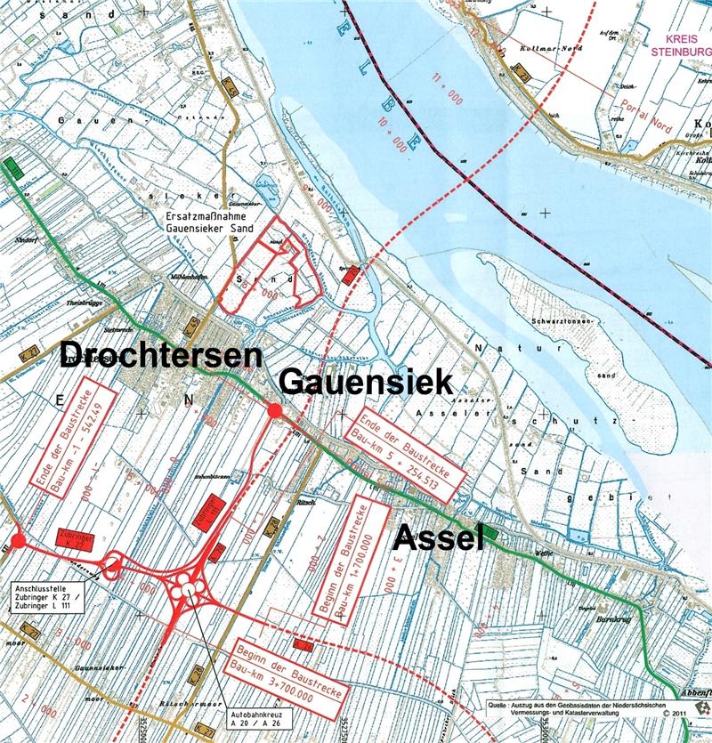 Niedersachsen forciert Autobahnbau
