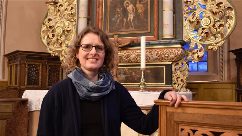 Pastorin Agnethe Krarup feiert Einführungsgottesdienst