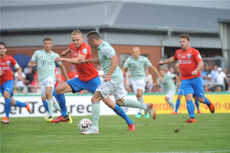 Bayern verhindert in Drochtersen nur knapp die Blamage