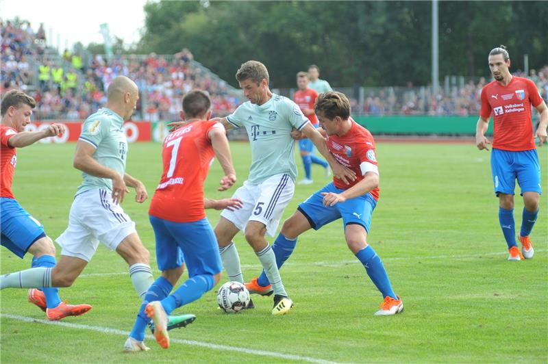 Bayern verhindert in Drochtersen nur knapp die Blamage