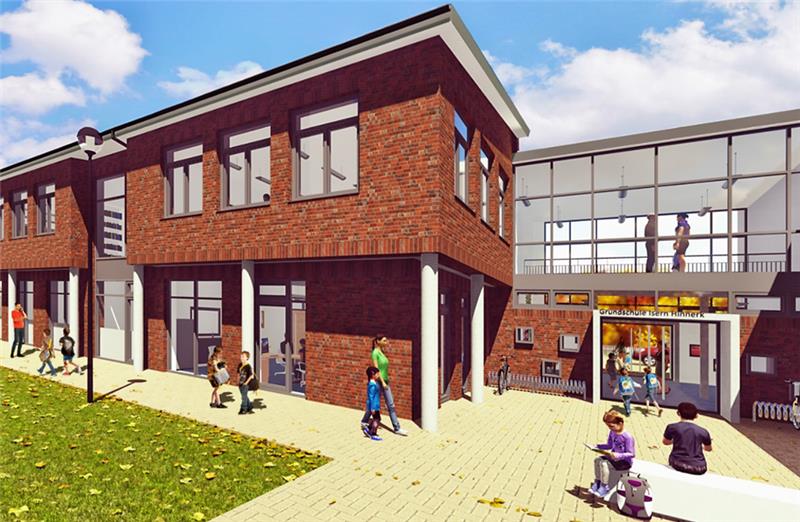 So könnte die neue Grundschule in Apensen aussehen