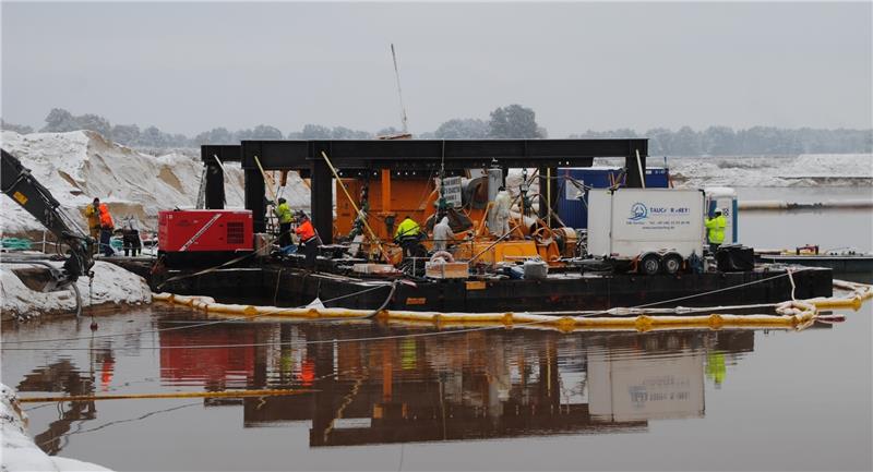Ovelgönne: Saugbagger wieder aufgetaucht