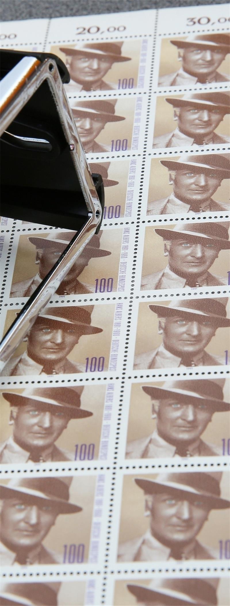 Sonderstempel zum 125. Geburtstag