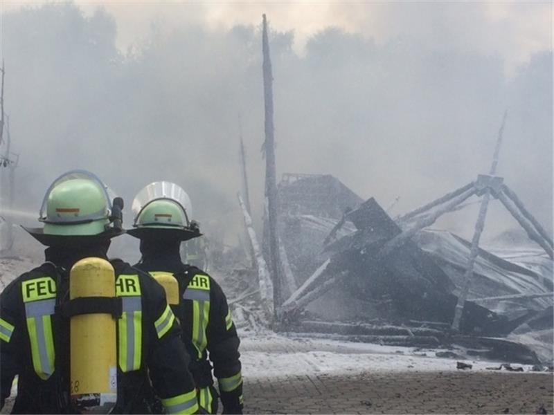 Großfeuer in der Rudolf-Diesel-Straße (mit Video)