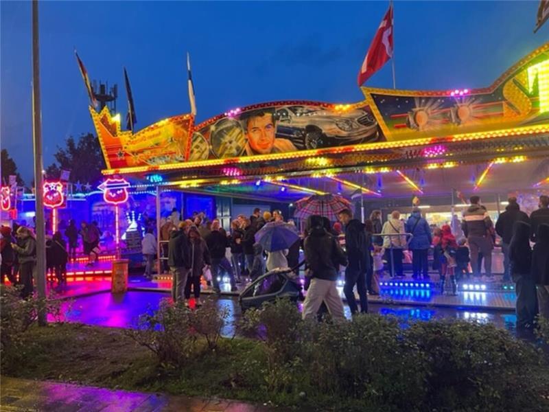 Herbstmarkt trotzt dem Regen