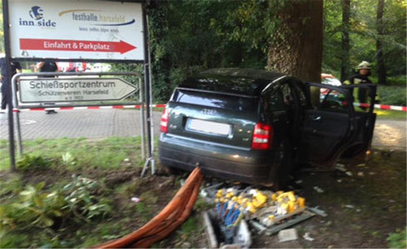 Schwerer Verkehrsunfall in Harsefeld
