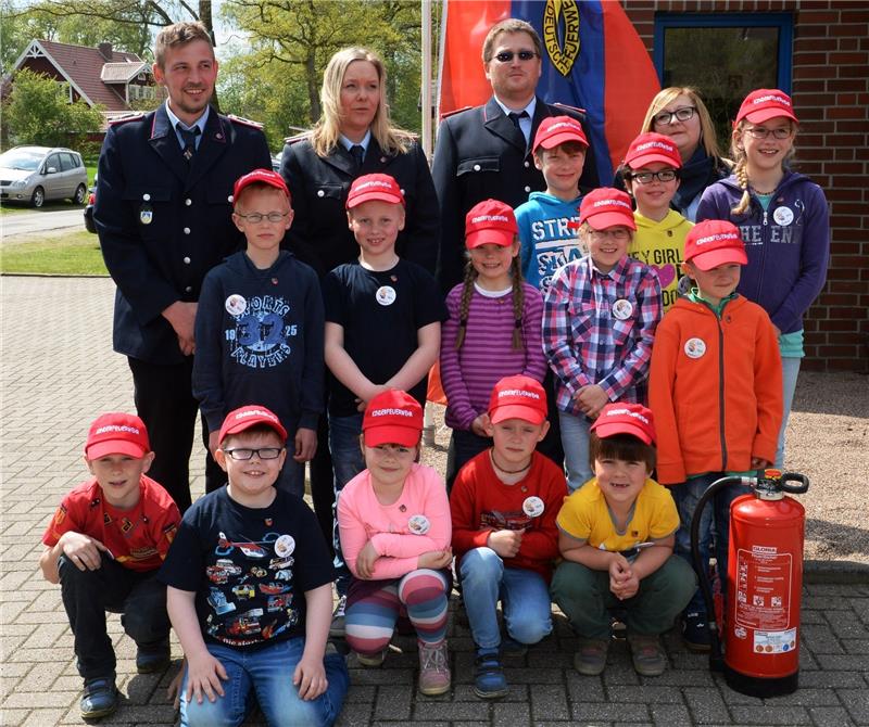 Erste Kinderfeuerwehr im Kreis Stade gegründet