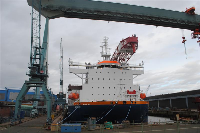 Russen kaufen die Sietas-Werft in Neuenfelde bei Hamburg