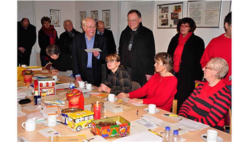 Ministerpräsident Stefan Weil zu Gast im Christkinddorf Himmelpforten