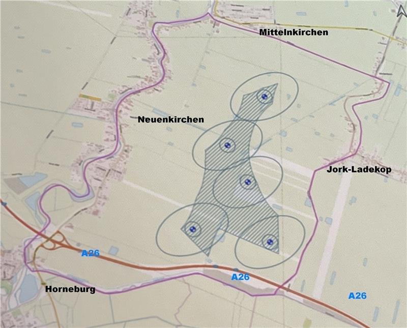 Investoren reißen sich um Windkraftanlagen an A26