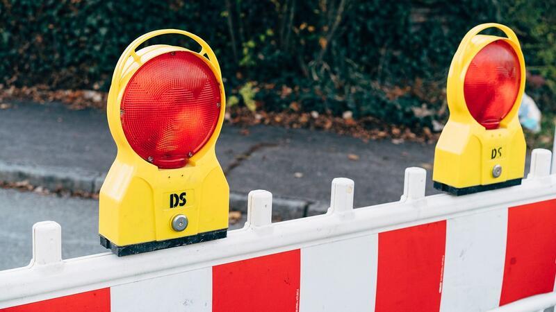 Die Straße Grüner Wald in Buxtehude wird voll gesperrt