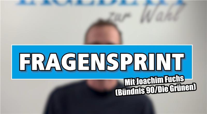 Transkript: Joachim Fuchs im Fragensprint