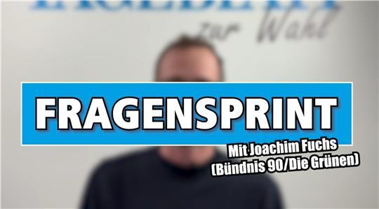 Transkript: Joachim Fuchs im Fragensprint