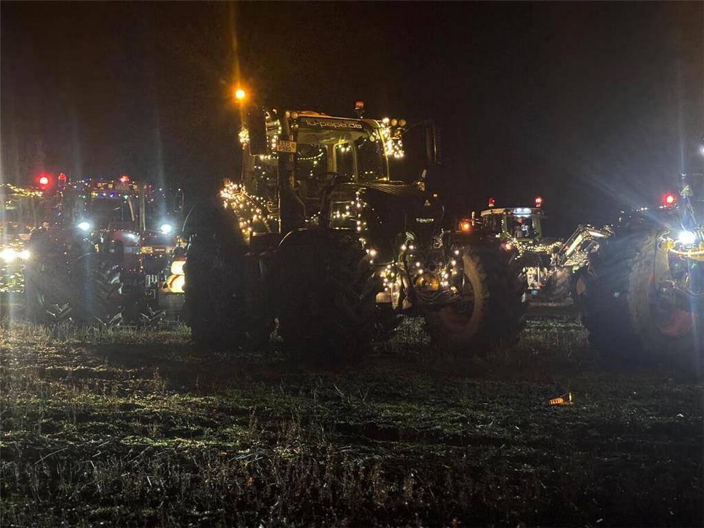 Bilder von der Lichterfahrt 2025. Fotos: Max von Allwörden.