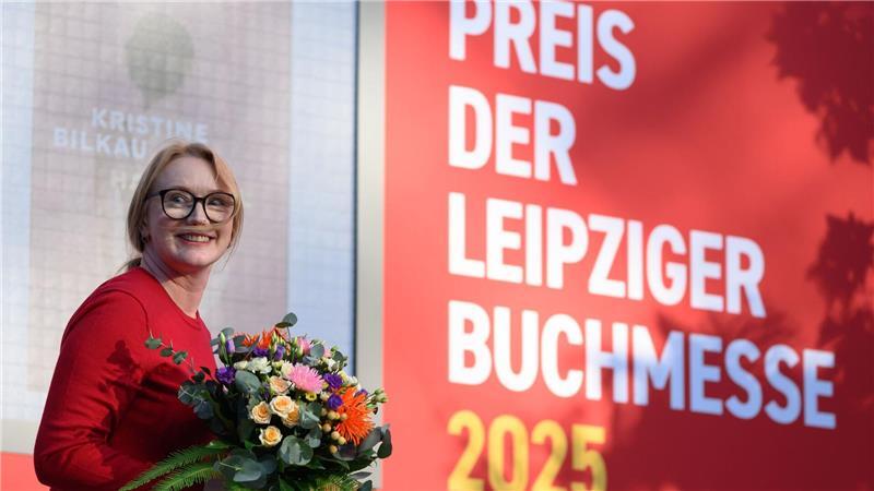 Kristine Bilkau mit Preis der Leipziger Buchmesse geehrt Bilkau gewinnt den Belletristik-Preis der Leipziger Buchmesse.