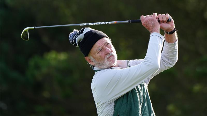 Der ewige Geisterjäger - Bill Murray wird 75 Bill Murray ist leidenschaftlicher Golfspieler. (Archivbild)