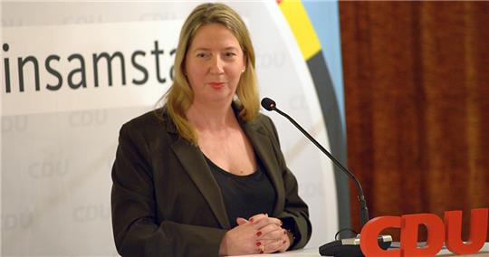 Birgit Butter will für die CDU das Direktmandat im Wahlkreis Buxtehude gewinnen. Foto: Wisser