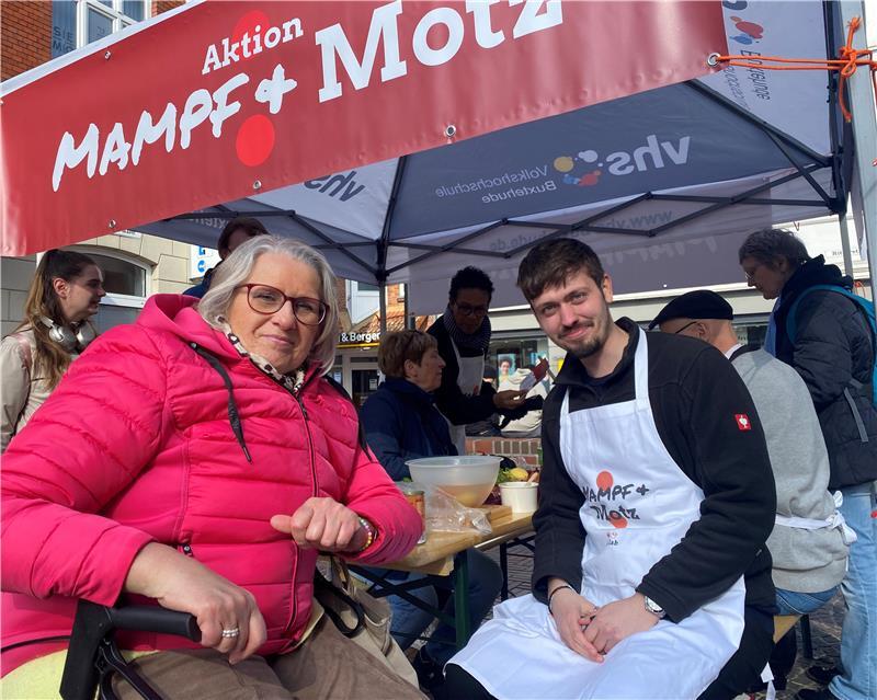 Birgit Klenke findet Mampf & Motz super. Sie hat sich bei Martin Lubkowitz Luft über ihr leidiges Thema mit dem Busverkehr gemacht.