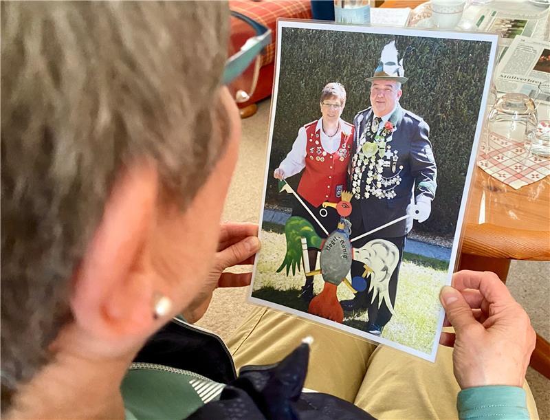 Feuerwehrmann, Schütze, BSV-Fan: Detlef Eggers hinterlässt eine große Lücke Birgit Nath und Detlef Eggers haben sich durch den Schützenverein Altkloster kennengelernt.