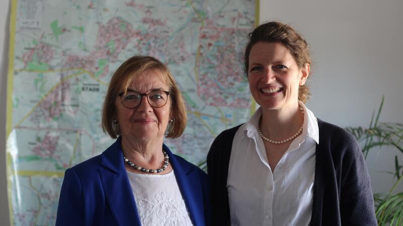 Birgit Pergande: Architektin von Stades sozialer Infrastruktur geht Birgit Pergande und ihre Nachfolgerin Annette Müller-Borghardt.
