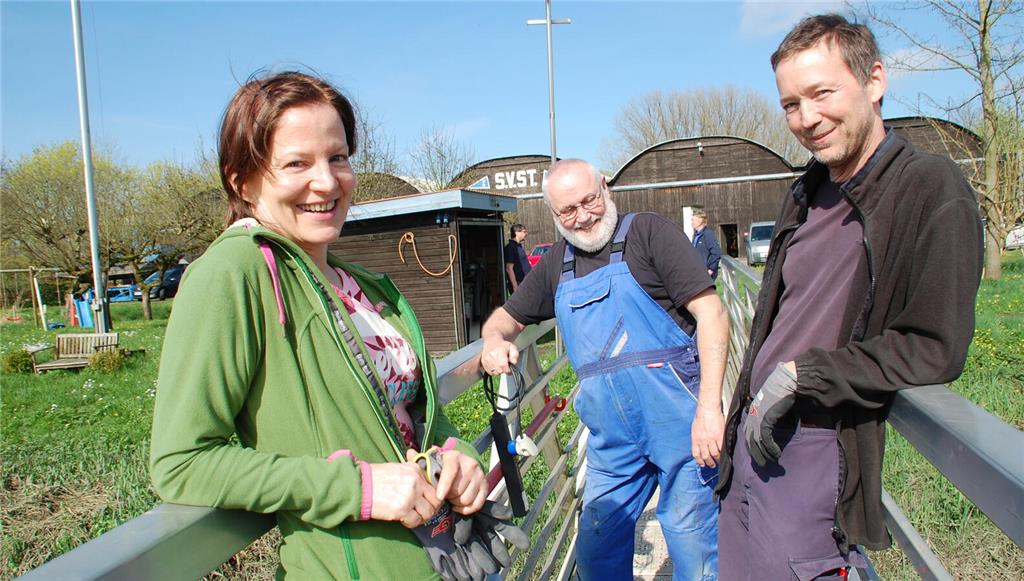 Birgit und Holger Maak, Wolfgang Marczyk.