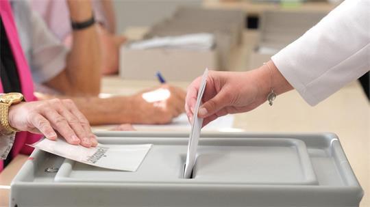 Bis 18 Uhr waren die Wahllokale geöffnet.