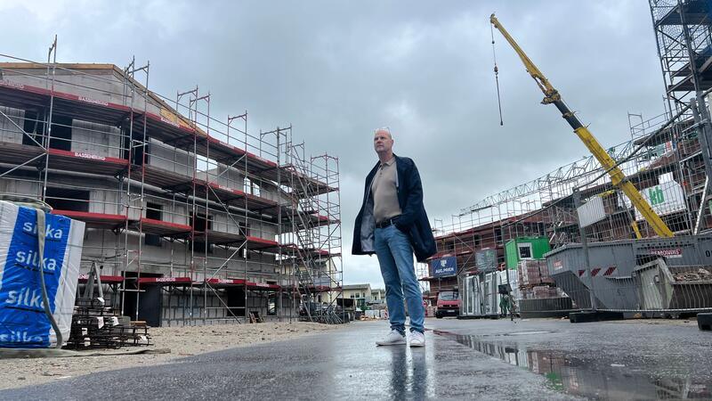 Bis Ende 2027 sollen hier - im Neubaugebiet in Westerland - 189 neue Wohnungen fertig sein.