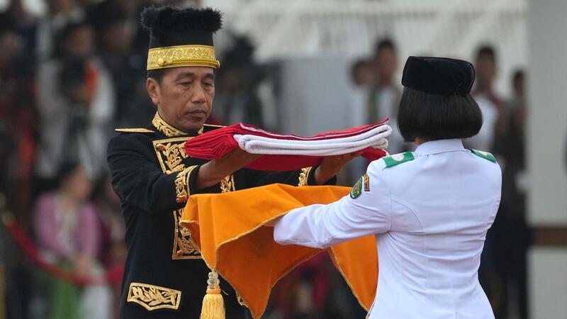 Indonesien feiert Unabhängigkeitstag in neuer Hauptstadt Bis die Hauptstadt weitestgehend fertig ist, könnten noch 20 Jahre vergehen.