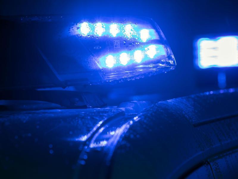 Blaulicht auf einem Polizei-Fahrzeug. Foto: Jens Büttner/ZB/dpa/Archivbild