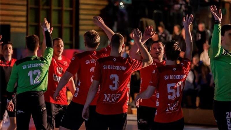 Bleiben in der Erfolgsspur: die Oberliga-Handballer des SV Beckdorf.