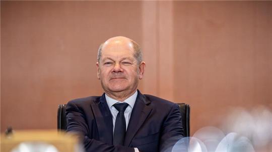 Bleibt bei seinem Nein zur Lieferung deutscher Taurus-Marschflugkörper an die Ukraine: Olaf Scholz.