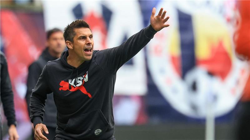Bleibt im Abstiegskampf optimistisch: Holstein Kiels Trainer Marcel Rapp.