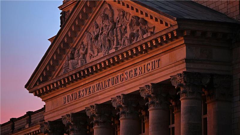 Blick auf das Bundesverwaltungsgericht in Leipzig.