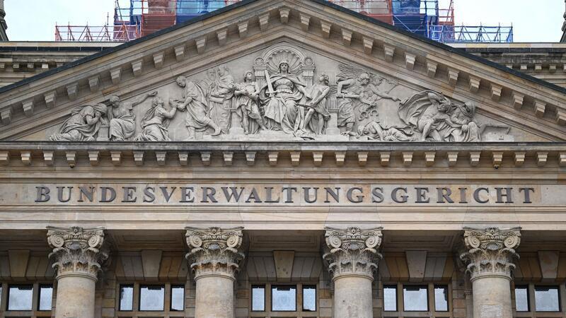 Blick auf das Bundesverwaltungsgericht in Leipzig.