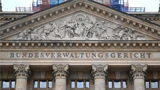 Blick auf das Bundesverwaltungsgericht in Leipzig.