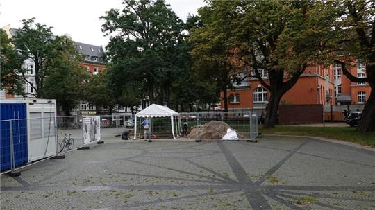 Blick auf den Joseph-Carlebach-Platz im Grindelviertel (Symbolbild).