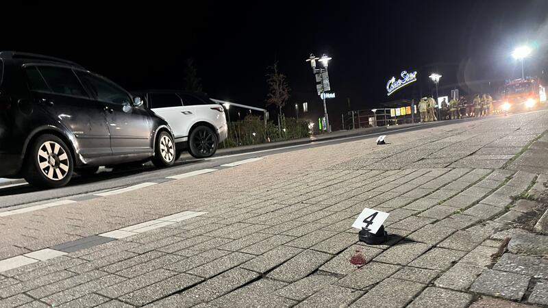 Blick auf den Unfallort in der Straße Beim Salztor. Die Spurensicherung hatte hier schon ihre Arbeit aufgenommen.