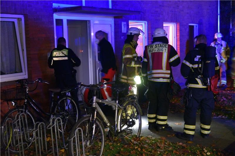 Blick auf die Einsatzstelle. Foto: Beneke