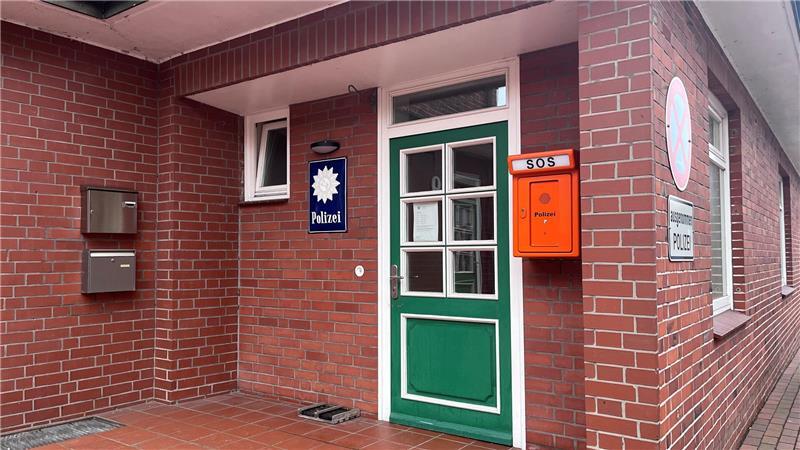 Blick auf die Polizeistation in Steinkirchen.