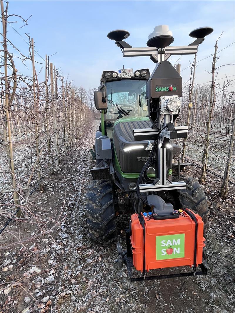 Blick auf die Samson-Technik.