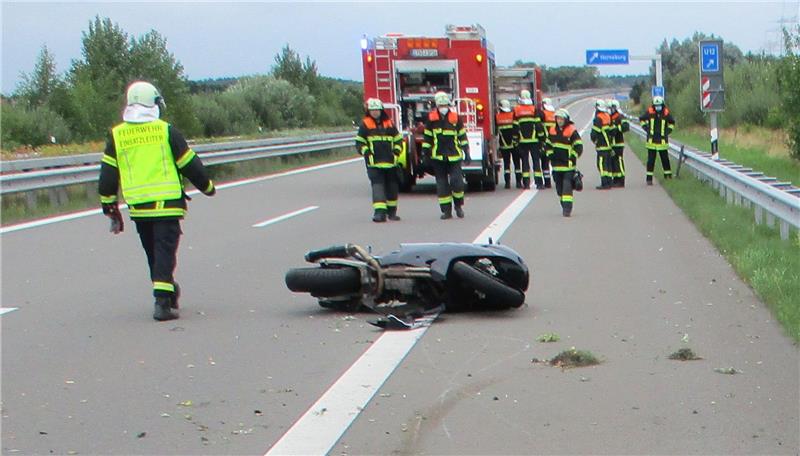 Blick auf die Unfallstelle. Fotos: Polizeinspektion Stade