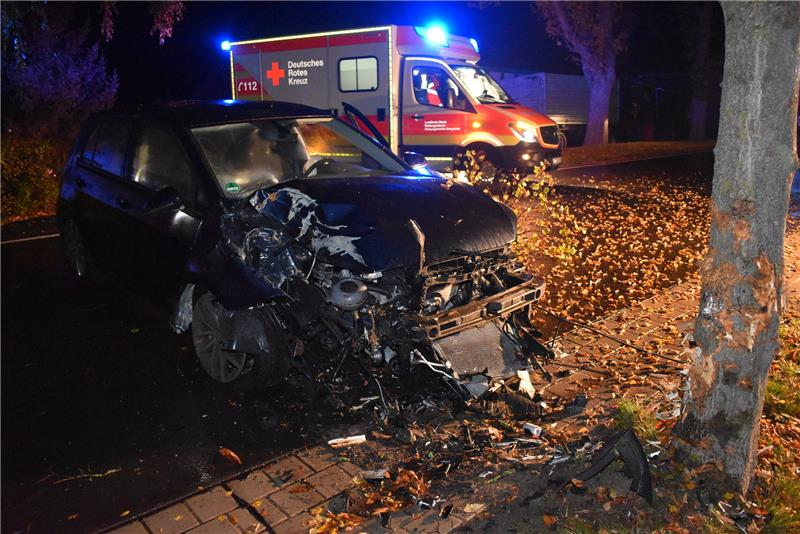 Blick auf die Unfallstelle in Issendorf. Foto: Vasel