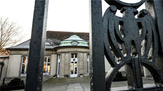 Blick auf ein Gästehaus in Potsdam, in dem AfD-Politiker nach einem Bericht des Medienhauses Correctiv im November an einem Treffen teilgenommen haben.