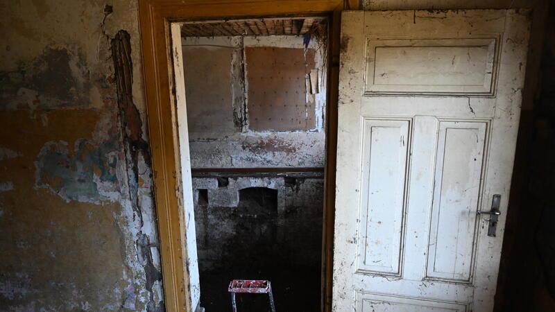 Blick in den Keller des Bauernhauses.