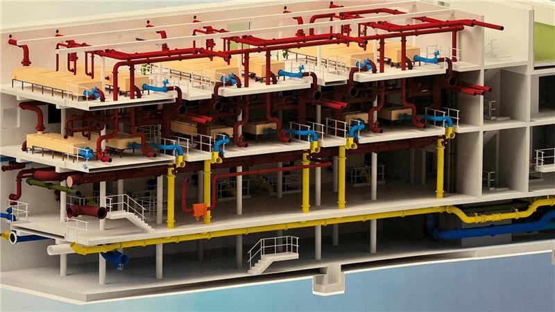 Neues Wasserwerk im Kreis Stade: Antworten auf die wichtigsten Fragen Blick in die Anlagen des neuen Wasserwerks in Dollern.